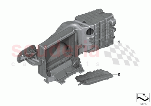 Part Diagram for Rolls Royce 64119241190