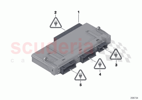 Part Diagram for Rolls Royce 61132471244