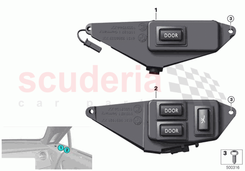 Part Diagram for Rolls Royce 61319288335
