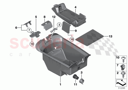 Part Diagram for Rolls Royce 61349316116