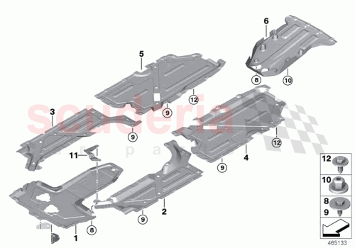 Part Diagram for Rolls Royce 51757378036
