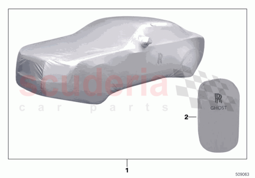 Part Diagram for Rolls Royce 82155A243D2