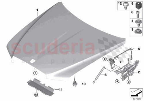 Part Diagram for Rolls Royce 07146981003