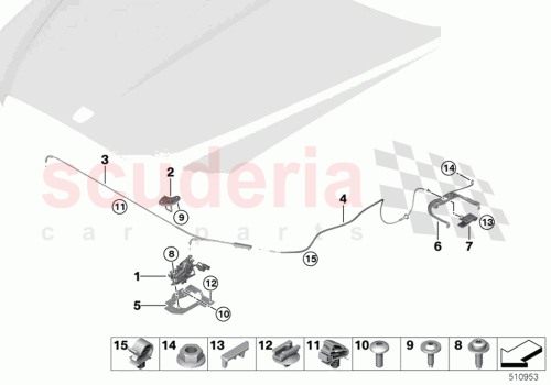 Part Diagram for Rolls Royce 51237473707