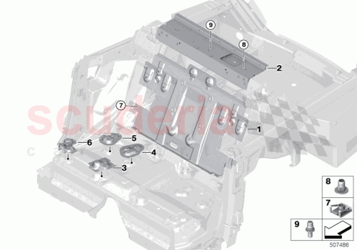 Part Diagram for Rolls Royce 41007930935