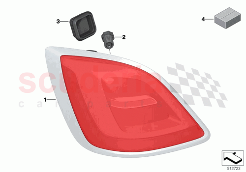 Part Diagram for Rolls Royce 63217486194