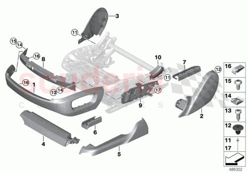 Part Diagram for Rolls Royce 52107308944