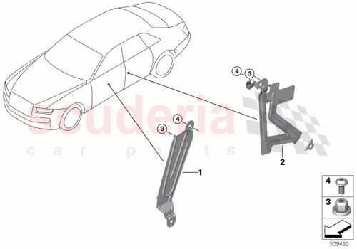 Part Diagram for Rolls Royce 61359481127