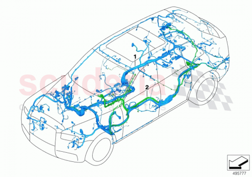 Part Diagram for Rolls Royce 61115A2C292