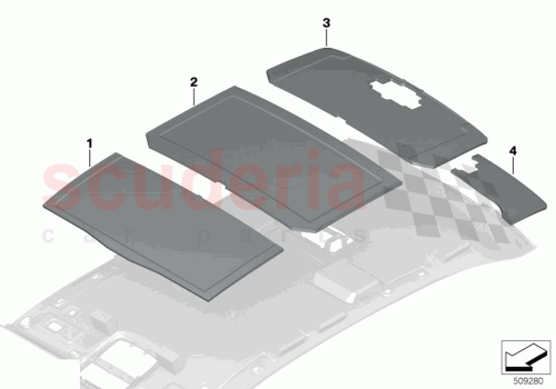 Part Diagram for Rolls Royce 51489462125