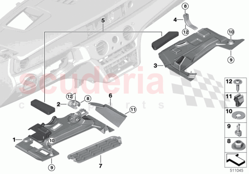 Part Diagram for Rolls Royce 51456996843
