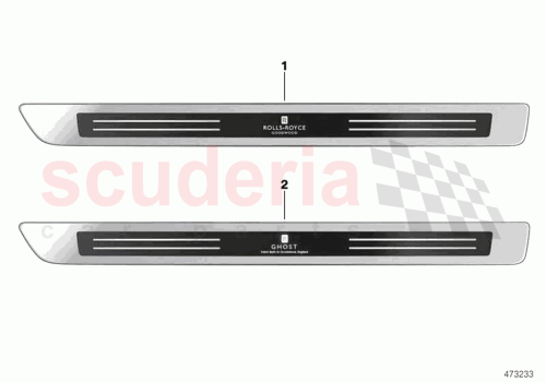 Part Diagram for Rolls Royce 51477415146