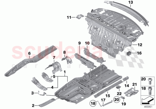 Part Diagram for Rolls Royce 41007310287