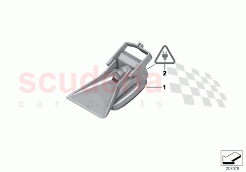 Part Diagram for Rolls Royce 66519458736