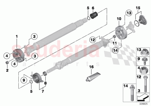 Part Diagram for Rolls Royce 26 12 7577054