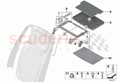 Part Diagram for Rolls Royce 52107307468