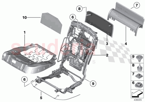 Part Diagram for Rolls Royce 52209182469