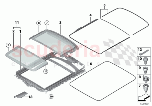 Part Diagram for Rolls Royce 54107303393