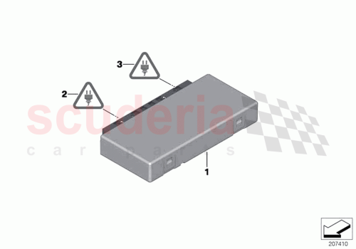 Part Diagram for Rolls Royce 61357488554