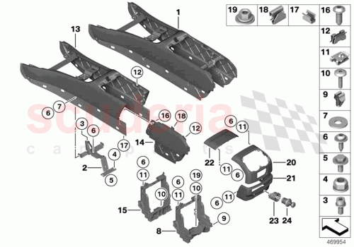 Part Diagram for Rolls Royce 51169242862