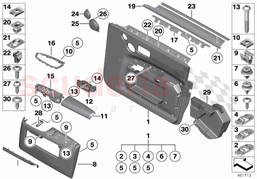 Part Diagram for Rolls Royce 51417462973