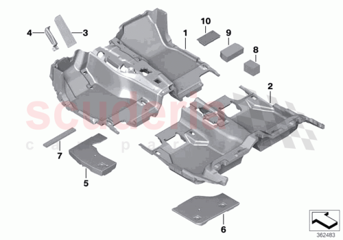 Part Diagram for Rolls Royce 51479240575