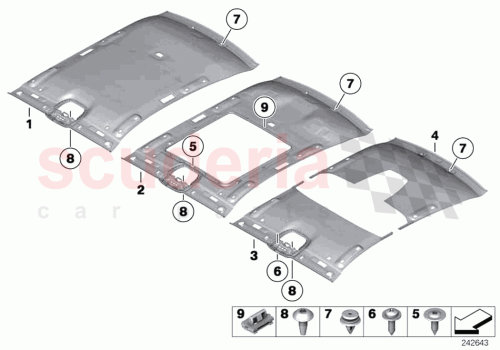 Part Diagram for Rolls Royce 51447354410