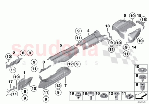 Part Diagram for Rolls Royce 51488498328