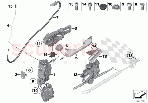 Part Diagram for Rolls Royce 51227261145