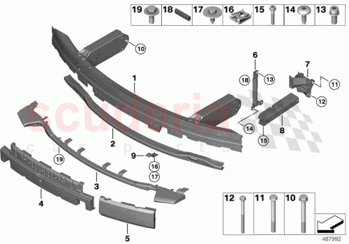 Part Diagram for Rolls Royce 51647347494