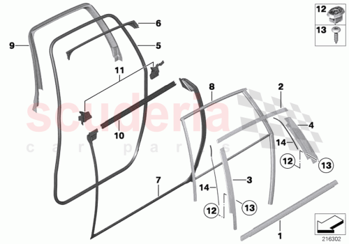 Part Diagram for Rolls Royce 51357261152