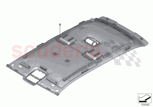 Part Diagram for Rolls Royce 51445A23212