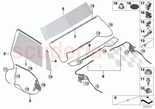 Part Diagram for Rolls Royce 51357422653