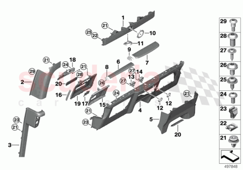 Part Diagram for Rolls Royce 51437941426