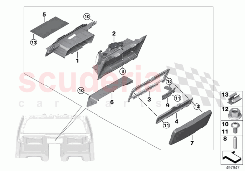 Part Diagram for Rolls Royce 51437942167