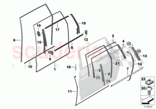 Part Diagram for Rolls Royce 51355A01573