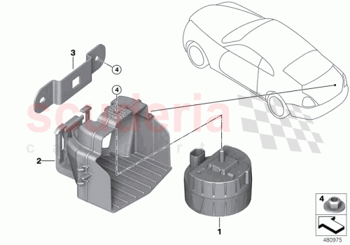 Part Diagram for Rolls Royce 65756838464