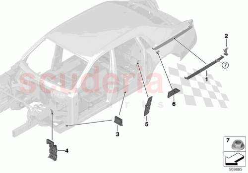 Part Diagram for Rolls Royce 41 00 7426382