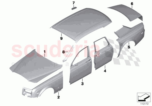 Part Diagram for Rolls Royce 41008494672