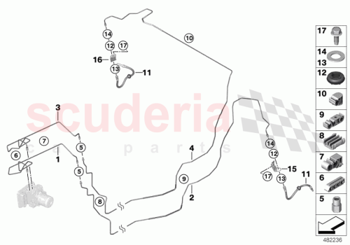 Part Diagram for Rolls Royce 34306875485
