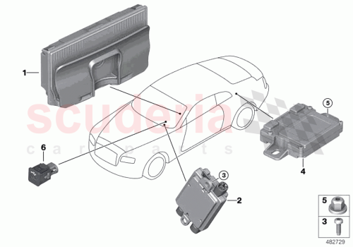 Part Diagram for Rolls Royce 84108781452