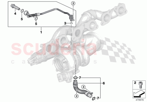Part Diagram for Rolls Royce 11428654389