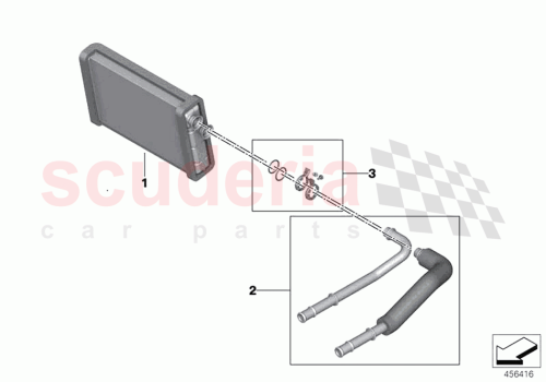 Part Diagram for Rolls Royce 64119361714