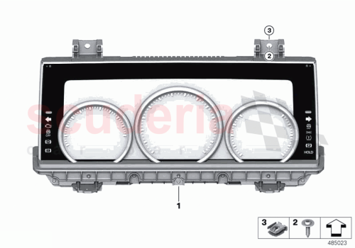 Part Diagram for Rolls Royce 62105A4B412