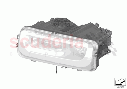 Part Diagram for Rolls Royce 63215A16467