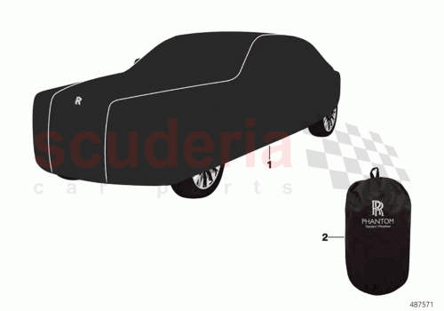 Part Diagram for Rolls Royce 82152293799
