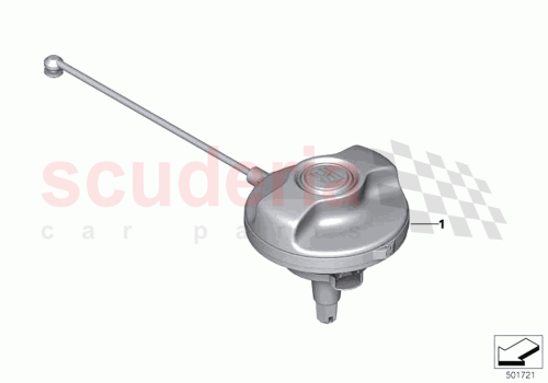 Part Diagram for Rolls Royce 16117493051