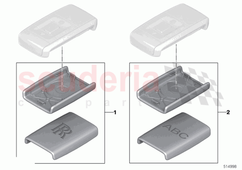 Part Diagram for Rolls Royce 66125A44482