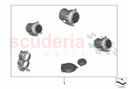 Part Diagram for Rolls Royce 51465A5B564