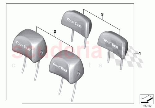 Part Diagram for Rolls Royce 52109496884